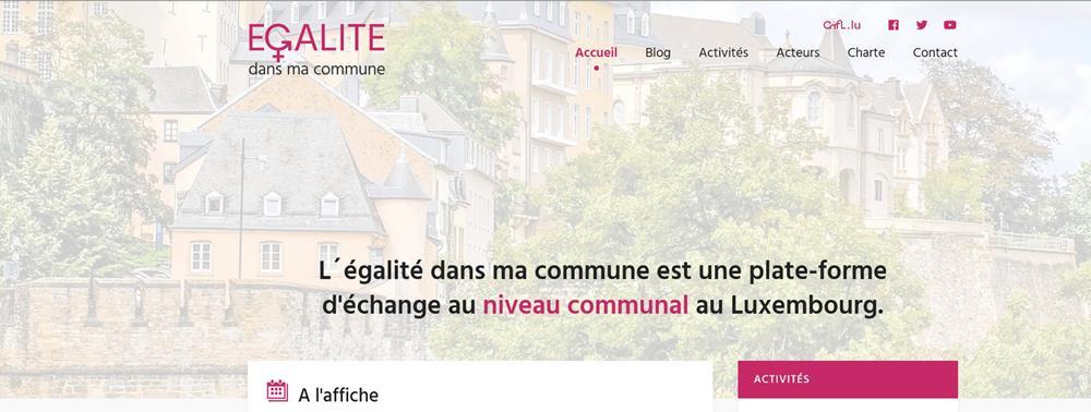 Egalité entre femmes et hommes au niveau communal